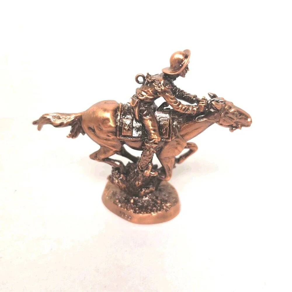 1998 Hallmark Pony Express Rider Keepsake Ornament 1ST In Old West Series